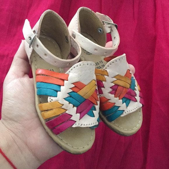 baby girl mexican huaraches